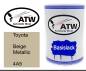 Preview: Toyota, Beige Metallic, 4A5: 500ml Lackdose, von ATW Autoteile West.